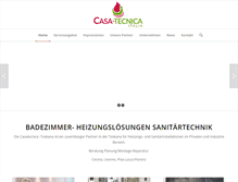 Tablet Screenshot of casatecnica-toscana.it